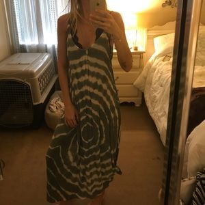 Forever 21 tie dye maxi